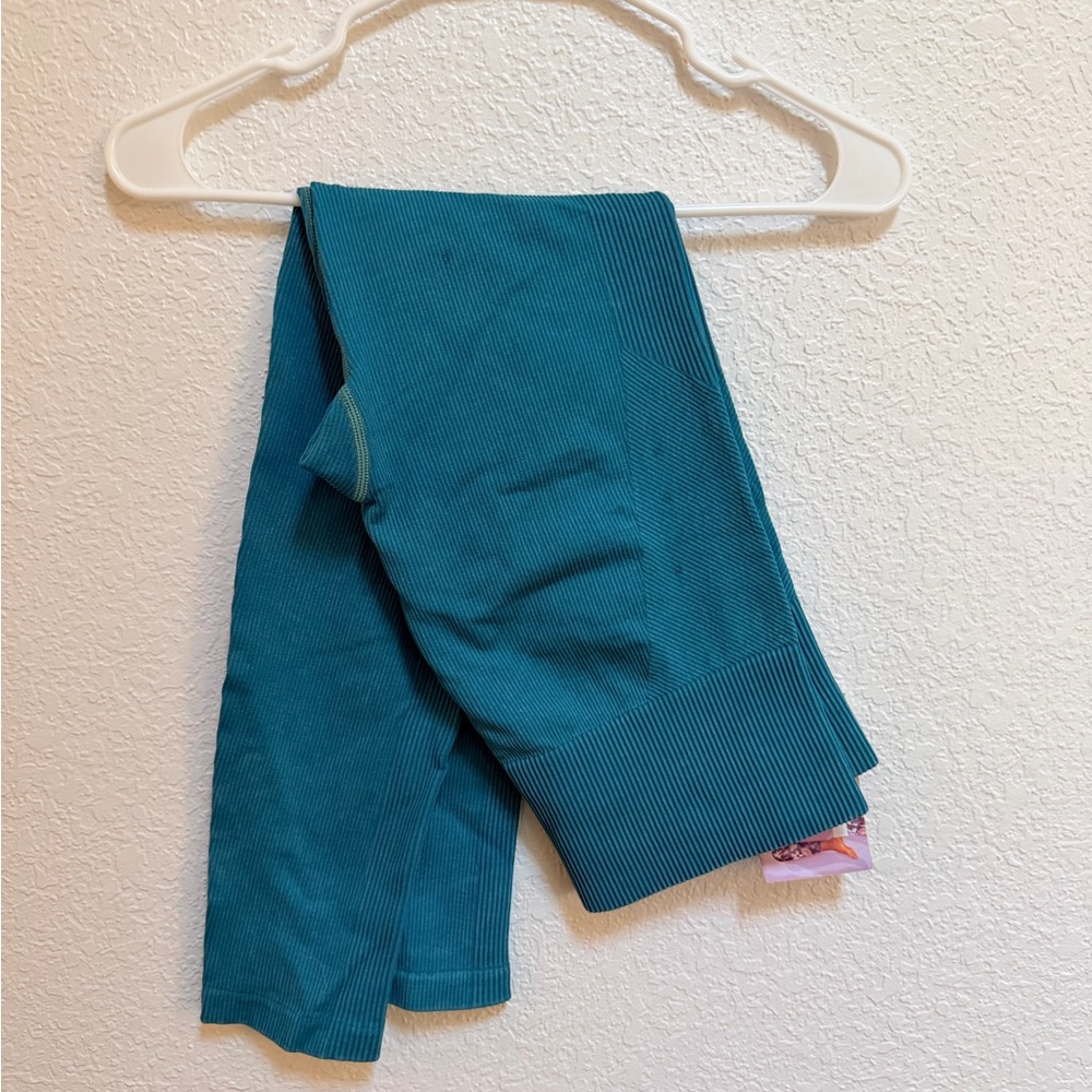 JoyLab Vibrant Teal Leggings NWT